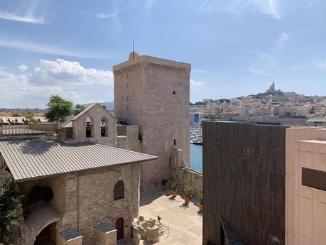 Carte postale de Marseille dans le Fort Saint Jean