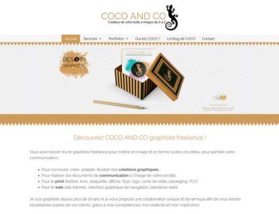 Coco And Co Claudine Defeuillet Graphiste freelance, Print et web