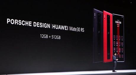 Huawei présente le Mate 30 et le Mate 30 Pro.