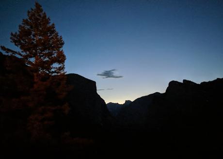 Un lever de soleil à Yosemite