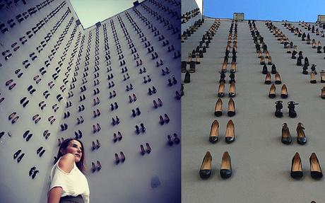 Turquie : il accroche 440 paires de chaussures en hommage aux victimes de féminicides en 2018 Turquie : il accroche 440 paires de chaussures en hommage aux victimes de féminicides en 2018