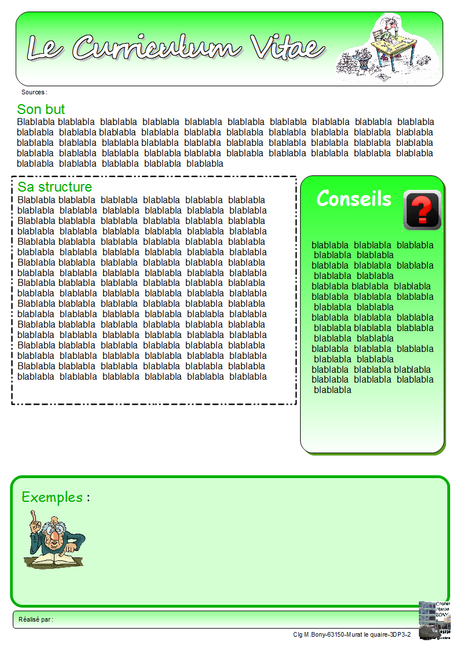 2-DP3-2-Lettre de motivation - CV - dp3collegemurat