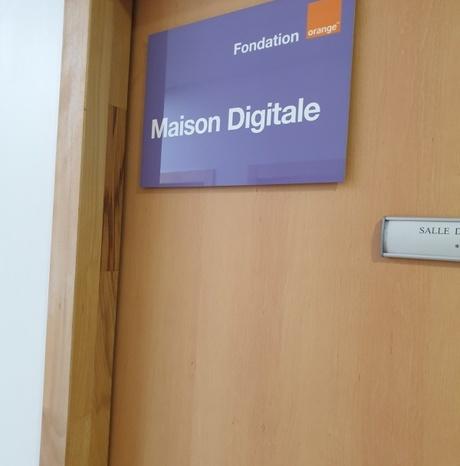 Fondation Orange -  inauguration Maison Digitale a Pont-Audemer !