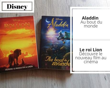 Livres Disney: Aladdin et le Roi lion