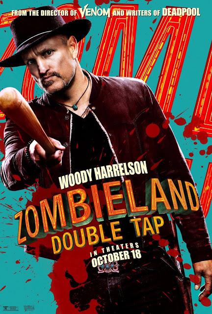 Affiches personnages US pour Retour à Zombieland de Ruben Fleischer