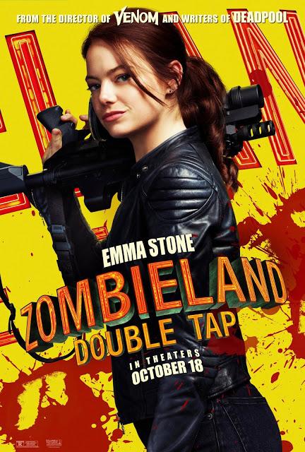 Affiches personnages US pour Retour à Zombieland de Ruben Fleischer