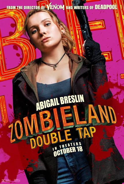 Affiches personnages US pour Retour à Zombieland de Ruben Fleischer Affiches personnages US pour Retour à Zombieland de Ruben Fleischer