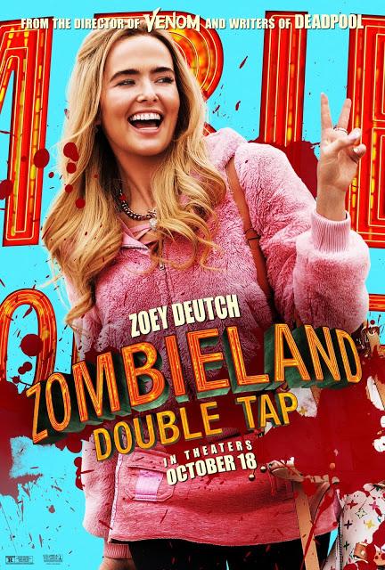 Affiches personnages US pour Retour à Zombieland de Ruben Fleischer Affiches personnages US pour Retour à Zombieland de Ruben Fleischer