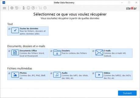 Stellar Data Recovery Professional : récupérer des fichiers supprimés (Mac & Windows)