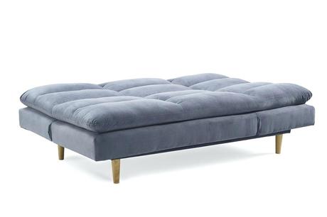 velvet sleeper sofa abel minimalist tufted velvet sleeper futon sofa