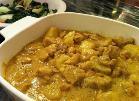 Blancs de poulet et sauce curry au thermomix
