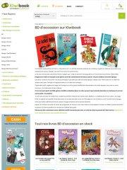 Kiwibook, nouvelle plateforme de vente de livres d'occasion