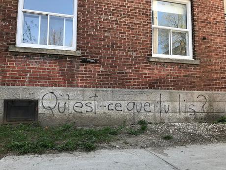 qu'est- ce que tu lis?