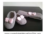 Tricoter chaussons bandeau pour bébé