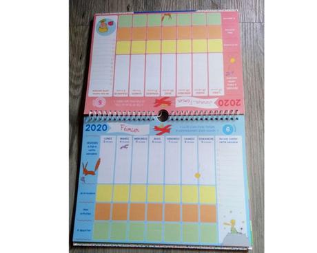 Mon organiseur de devoirs petit prince