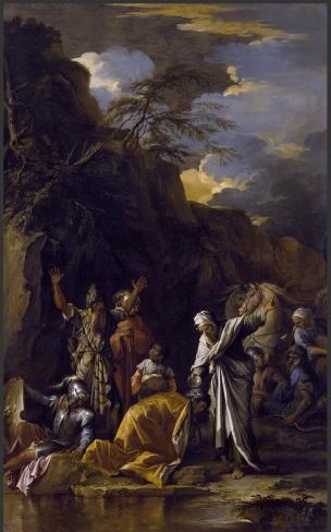 Rosa 1660 ca Saint Philippe baptisant l'eunuque Chrysler Museum, Norfolk