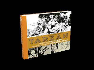 Tarzan : Intégrale Russ Manning Newspaper strips Volume Deux : 1969 - 1971 éditions Graph Zeppelin