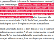 #racisme candidat #Bergerac prend #Zemmour pied lettre