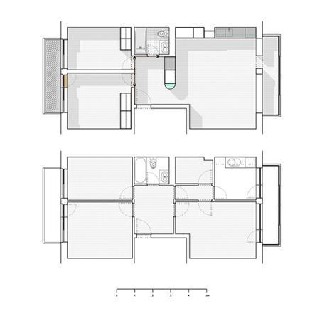 Une rénovation d’appartement qui laisse  la nouveauté sublimer l’existant
