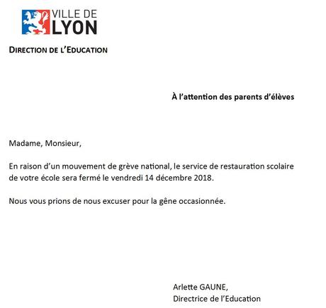 Grève cantines maternelle ET élémentaire vendredi 14 ...
