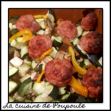 Boulettes curry aux petits légumes Boulettes curry aux petits légumes