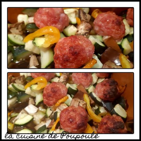 Boulettes curry aux petits légumes Boulettes curry aux petits légumes