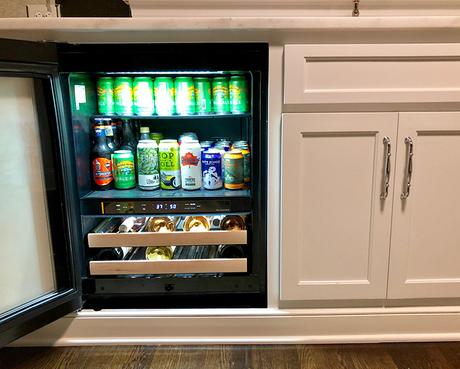 bière au bureau ou à la maison