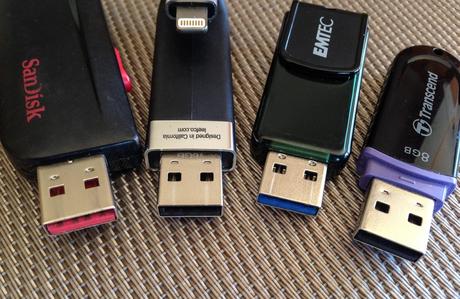 Comparer les clés USB
