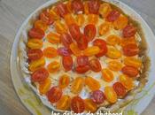 tarte fromage fouetté tomates cerises