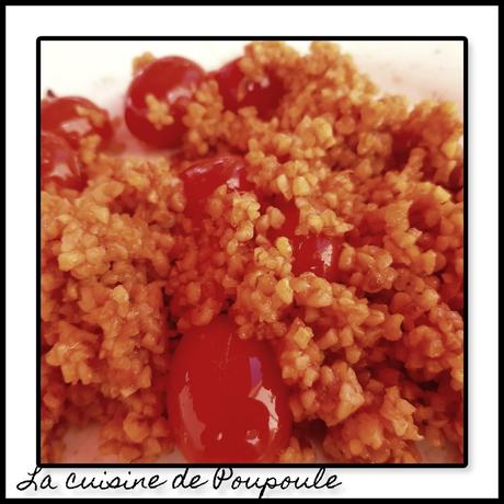 Boulgour à la tomates Boulgour à la tomates