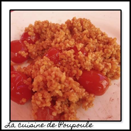 Boulgour à la tomates Boulgour à la tomates