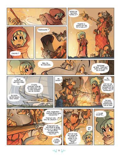 Aliénor Mandragore tome 5 - Le val sans retour aux éditions Rue de Sèvres page 11