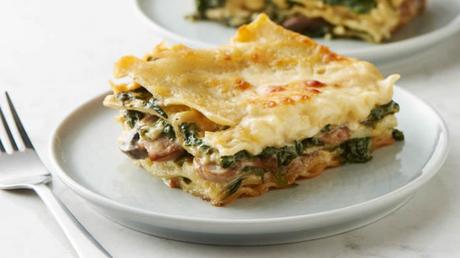 Lasagne champignons épinards au thermomix