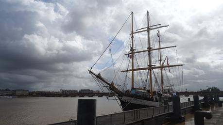 Un bel oiseau au ponton d’honneur