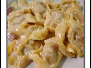 Tortellini jambon et parmesan Tortellini jambon et parmesan