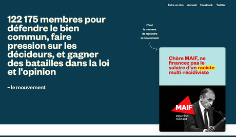 Après les @slpng_giants_fr et @stophatemoney, @_lemouvement s’en prend à l’industrie de la haine #Zemmour #CNews Après les @slpng_giants_fr et @stophatemoney, @_lemouvement s’en prend à l’industrie de la haine #Zemmour #CNews