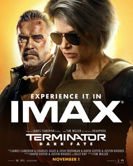 Affiche IMAX pour Terminator : Dark Fate de Tim Miller