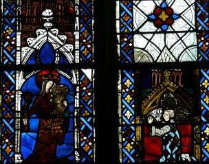 014 1319 avant Louis de France Comte d'Evreux Chapelle Saint Joseph Baie 26 Cathedrale Evreux
