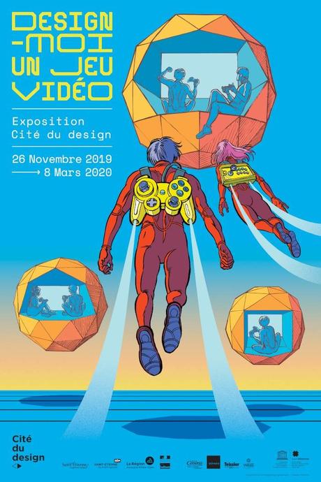 #Culture #Gaming - Exposition : Design-moi un jeu vidéo a la Cité du design de Saint-Etienne !