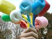 Jeff KOONS jardins Champs-Elysées