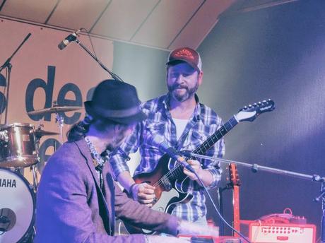Jo Harman et Scotch, no soda au Festival Blues des Deux Rivières ( jour un) , Belle-Isle-en-Terre, le 4 octobre 2019