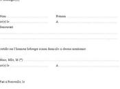 modèle d’attestation d’hébergement