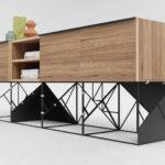 Commode modulaire Z par Marina Bovkun