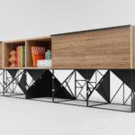 Commode modulaire Z par Marina Bovkun