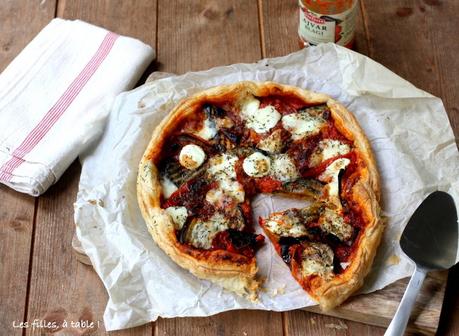 Tarte feuilletée à l’ajvar