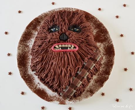 Gâteau Chewbacca… ou à peu près !!!!