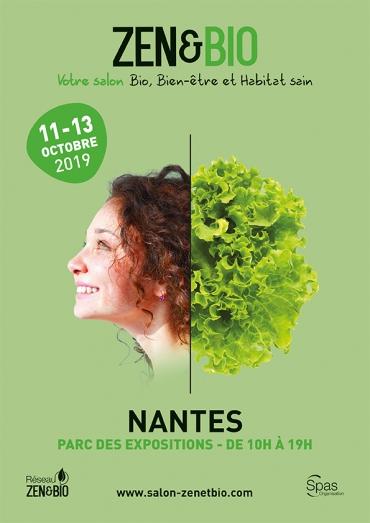 Le salon Zen et Bio 2019 ouvre ses portes à Nantes du 11 au 13 octobre Le salon Zen et Bio 2019 ouvre ses portes à Nantes du 11 au 13 octobre