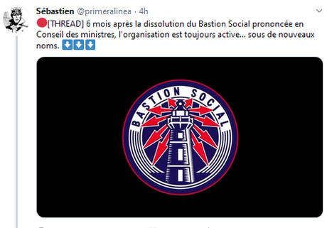 la mue de l’ex #BastionSocial en Vent d’Est et Audace, une reconstitution de ligue dissoute qui ne dit pas son nom