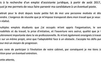 exemple lettre de motivation avs scolaire  Paperblog