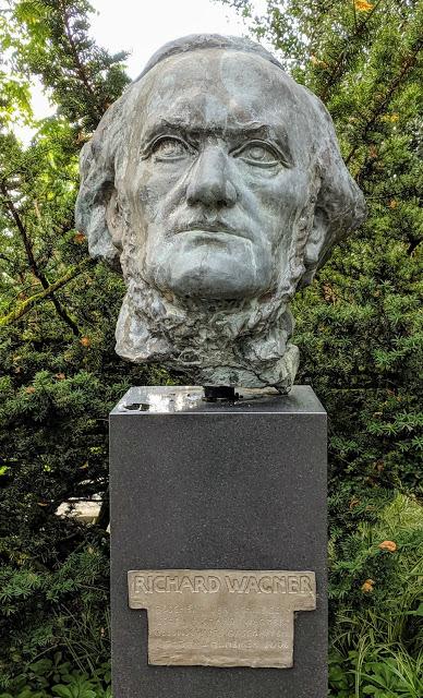 Le buste de Richard Wagner par Thomas Hunziker à Tribschen